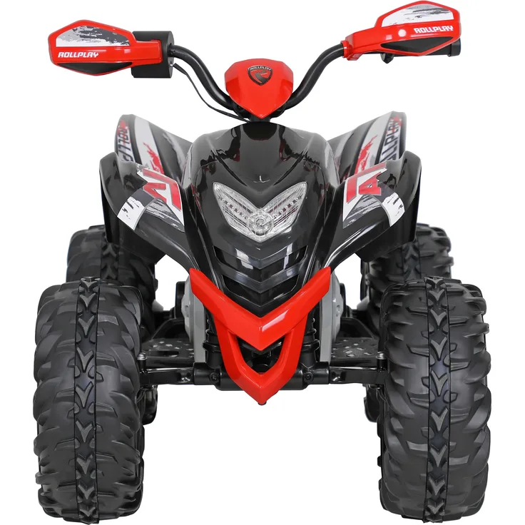 ROLLPLAY POWERSPORT Quad für Kinder ATV MAX, 12V, Kinderfahrzeug schwarz - Preisvergleich