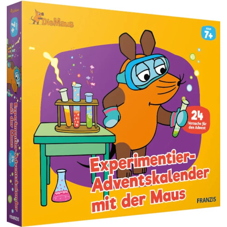 FRANZIS Experimentier-Adventskalender mit der Maus, 24 Experimente zum Staunen, Lachen und Rätseln, ab 7 Jahren - Preisvergleich – Bild 2