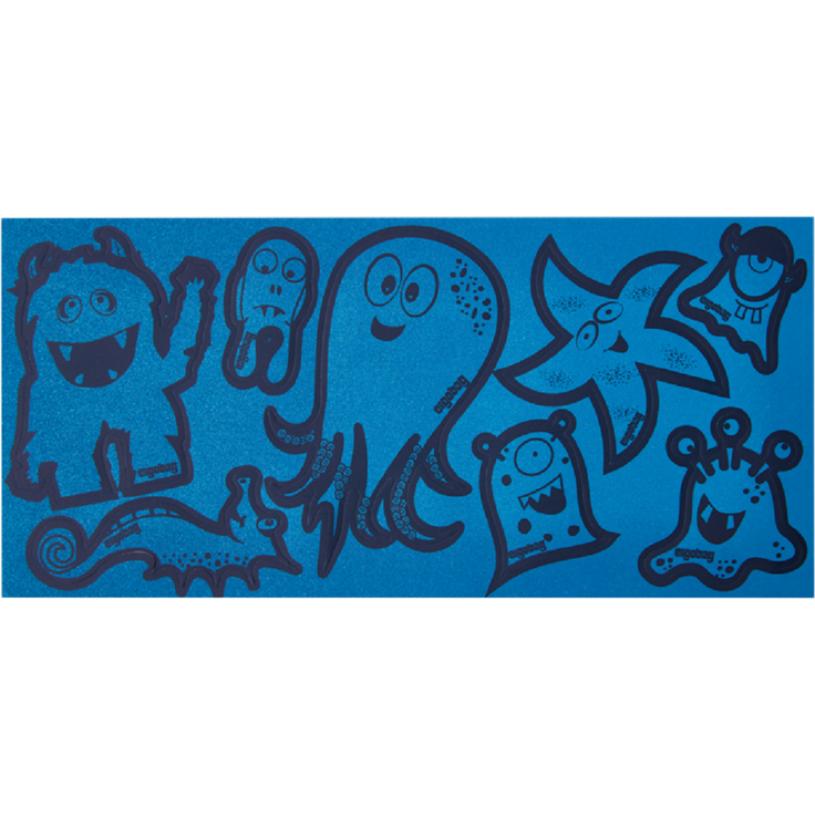 ergobag Reflexie-Sticker Blau