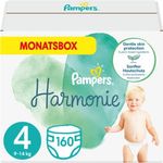 Pampers Harmonie Gr. 4 Maxi, 9-14 kg, Monatsbox (1 x 160 Windeln) - Preisvergleich