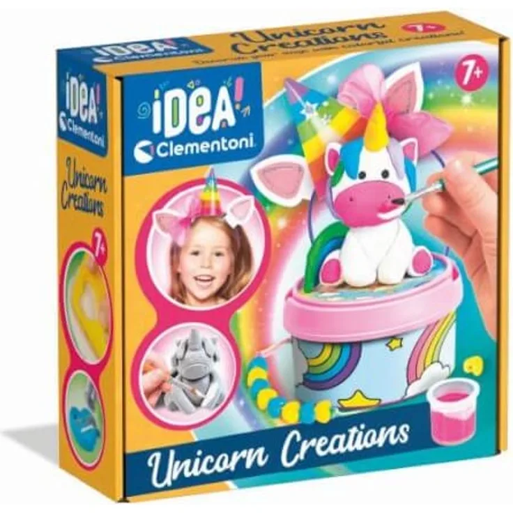 Clementoni Kreativ-Box - Einhörner und Regenbögen