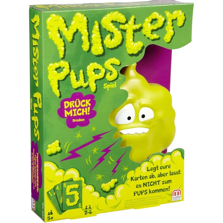 Mattel - Mattel Games, Mister Pups, Kinderspiel, Aktionsspiel – Bild 1