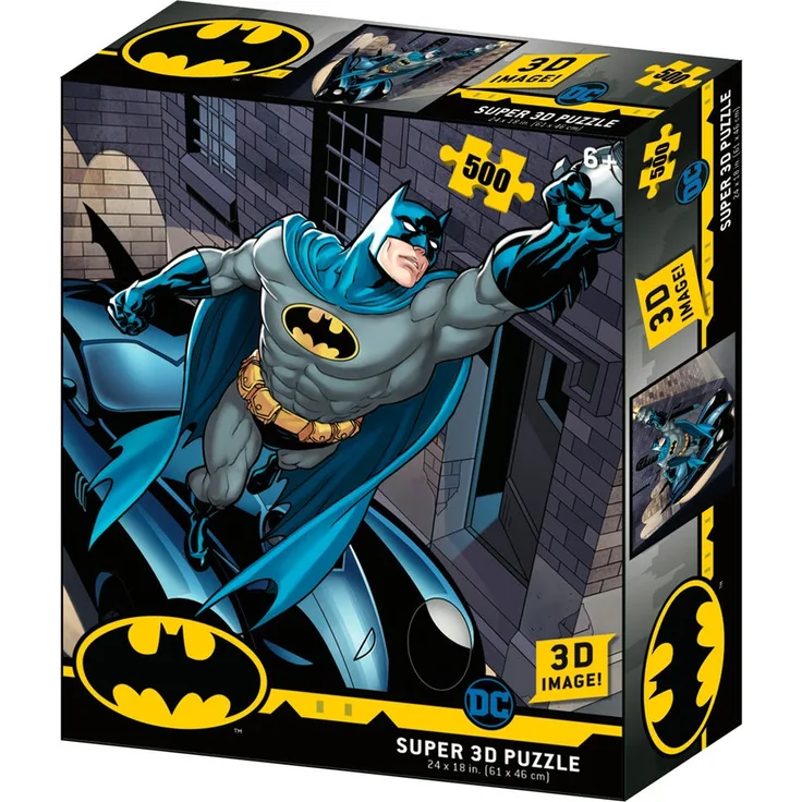 DC Comics Batman Batmobile - Prime 3D Puzzle 500 Teile