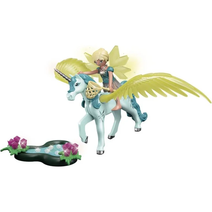 PLAYMOBIL Adventures of Ayuma 70809 'Crystal Fairy mit Einhorn', 30 Teile, ab 7 Jahren - Preisvergleich – Bild 2