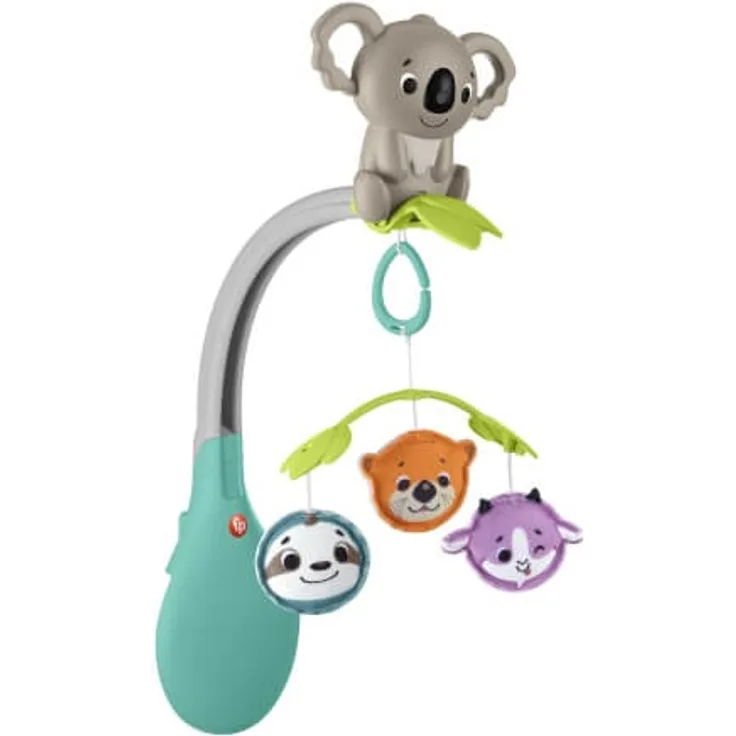 Mattel HGB90 Fisher-Price 3-in-1-Mobile Kinderwagen-Spielzeug