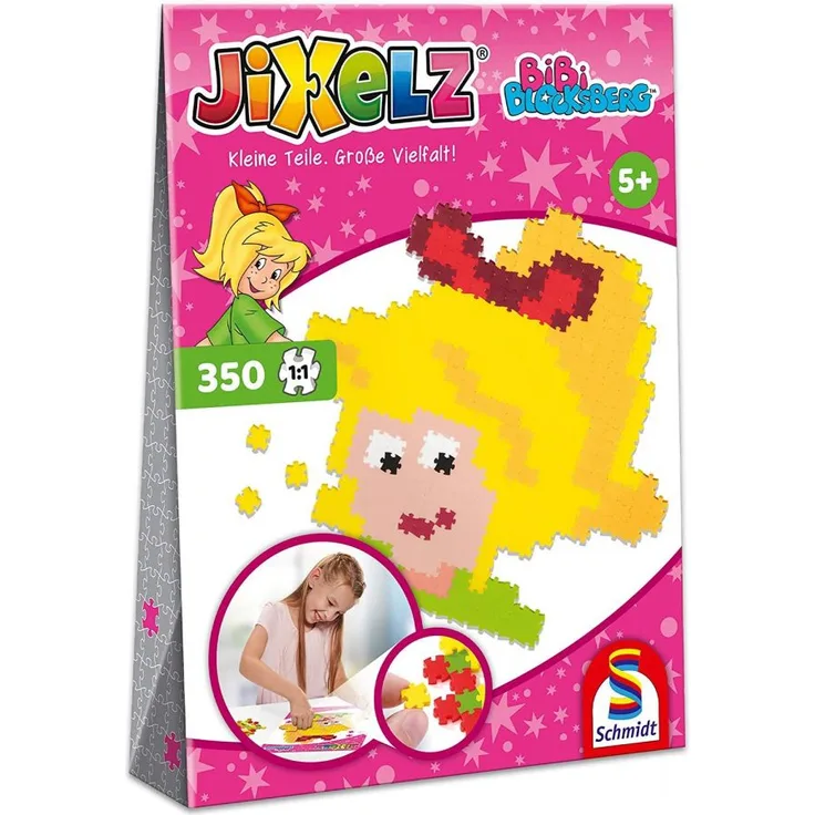 Schmidt Spiele 46106 'JIXELZ "Bibi Blocksberg"' 350 Teile, ab 5 Jahren