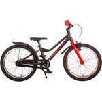 Volare Blaster Kinderfahrrad - Jungen - 18 Zoll - Schwarz Rot - Prime Collection