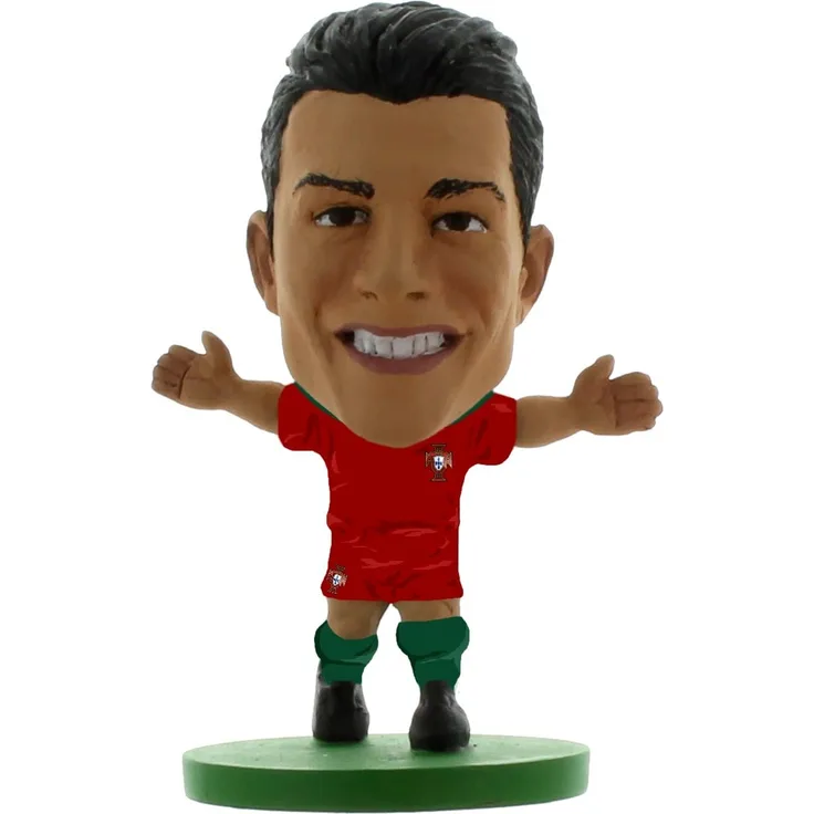 SoccerStarz SOC1264 Portugal Cristiano Ronaldo Home Kit/Figuren, 5 cm, 5 cm