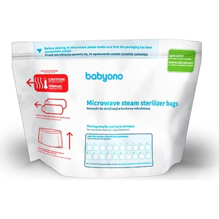Babyono sterilization pouches (1038)