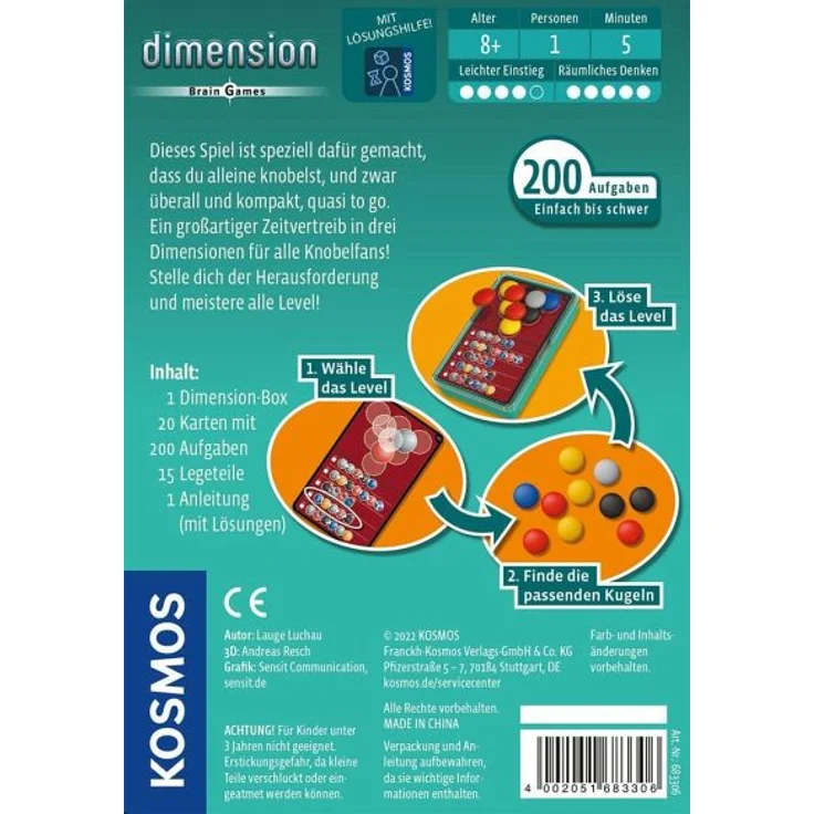 KOSMOS - Brain Games - Dimension – Bild 2