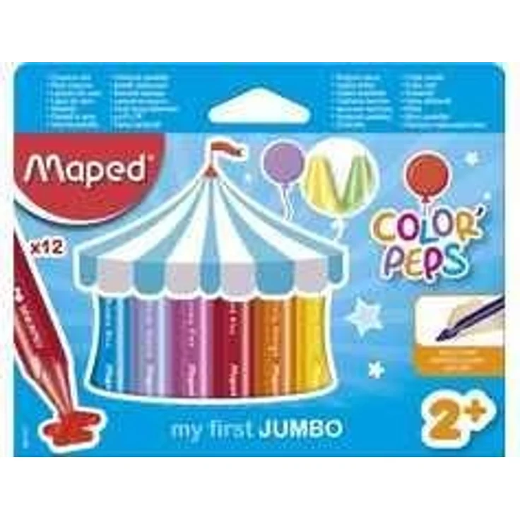 Maped my first Wachsmalstifte COLORPEPS JUMBO 12er Etui – Bild 1