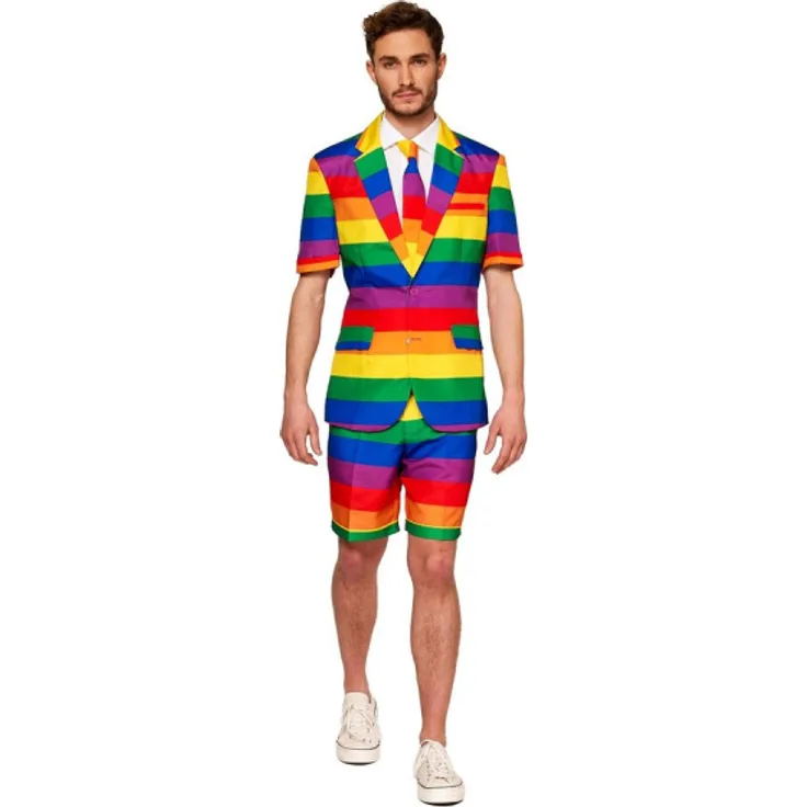 Suitmeister sommerkostüm Rainbow Herren Polyester Größe M
