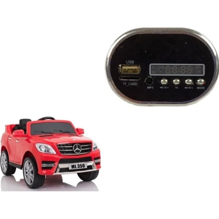Lean Cars Music panel for electric driving ML350