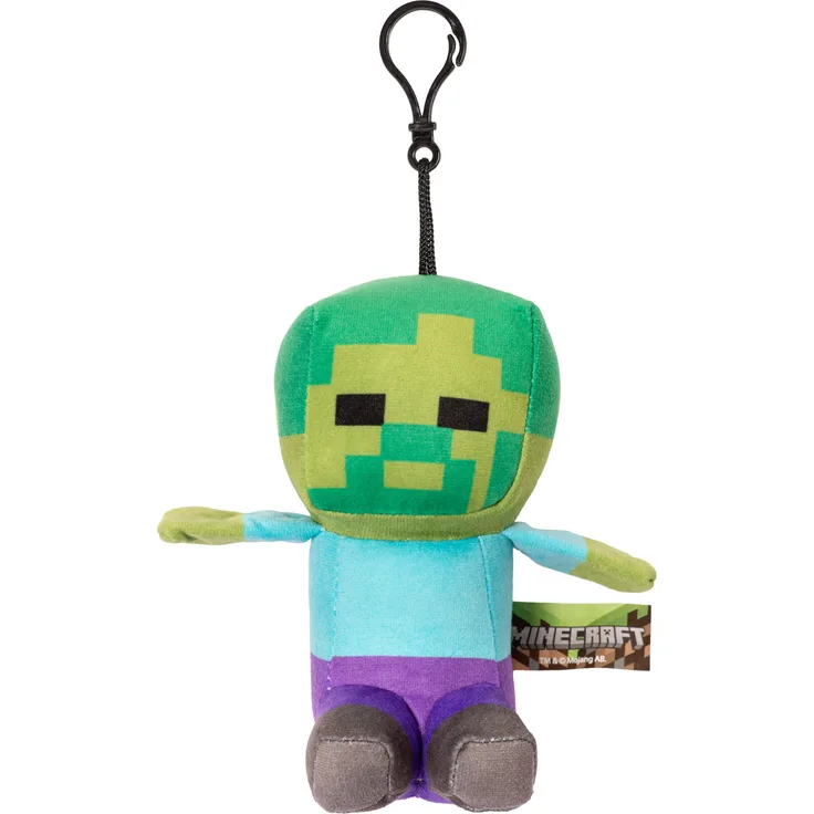 Minecraft - Zombie - Plüsch Clip-on 15 cm - Preisvergleich