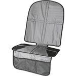 Kindersitz-Unterlage 125 x 48 cm grau