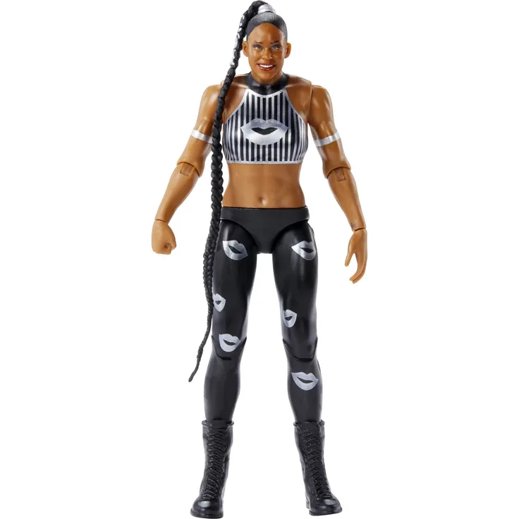 WWE HDD79 - WrestleMania Bianca Belair Actionfigur, bewegliches 15-cm-Sammlerstück, Spielzeug Geschenk für Kinder und Fans ab 6 Jahren