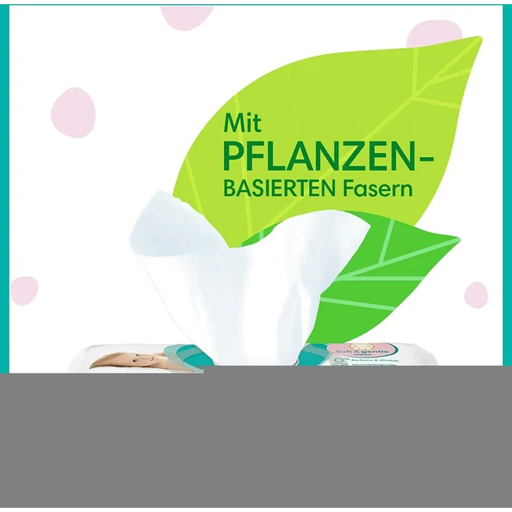 Pampers Sensitive Baby Feuchttücher 1200 Tücher (15 x 80) ohne Duft Neutral – Bild 7