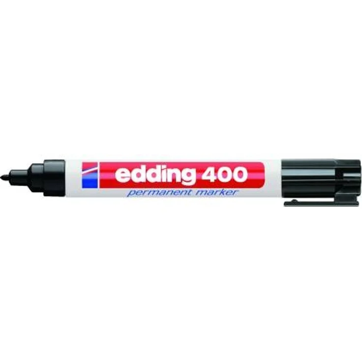 Edding Edding Filzschreiber 400 schwarz - Preisvergleich – Bild 1
