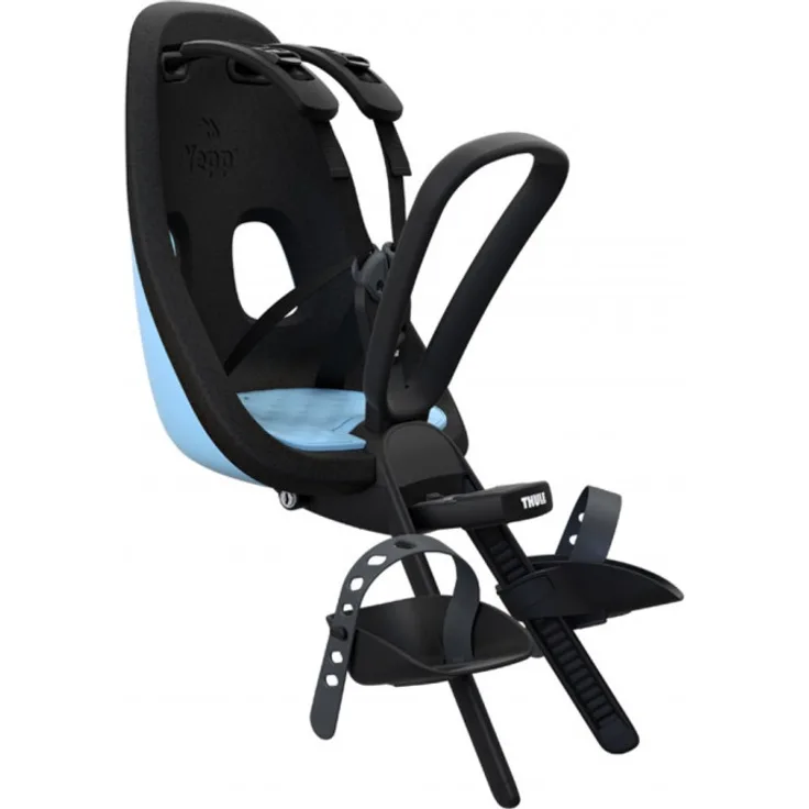 Thule 'Yepp Nexxt Mini' Front-Kinderfahrradsitz schwarz/blau, bis 15 kg