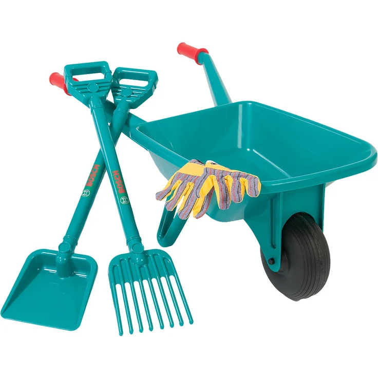 Theo Klein - Bosch - Kinder-Gartenset mit Schubkarre - 4-teilig – Bild 2