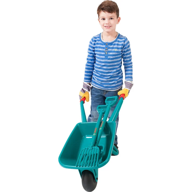 Theo Klein - Bosch - Kinder-Gartenset mit Schubkarre - 4-teilig – Bild 3