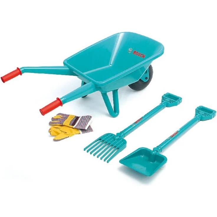 Theo Klein - Bosch - Kinder-Gartenset mit Schubkarre - 4-teilig – Bild 1