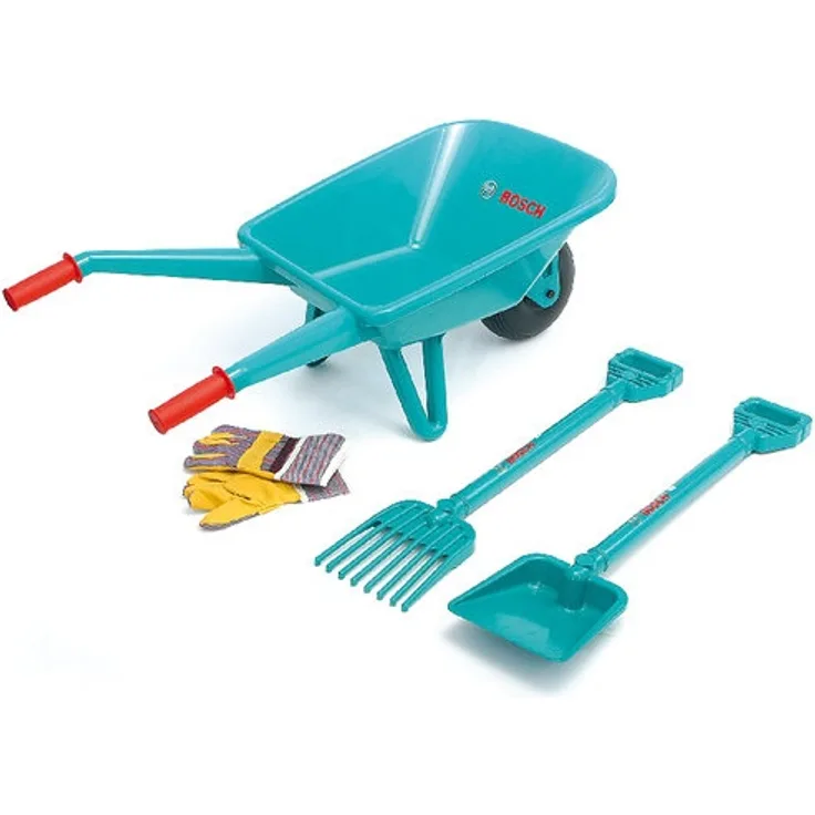 Theo Klein - Bosch - Kinder-Gartenset mit Schubkarre - 4-teilig