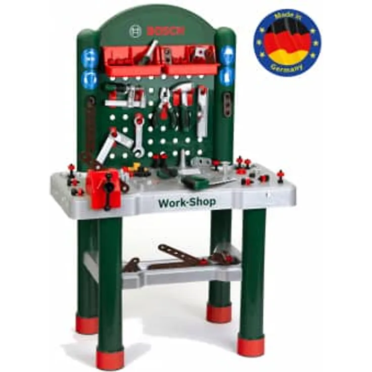 Bosch Work-Shop 82teilig - Werkbank für Kinder
