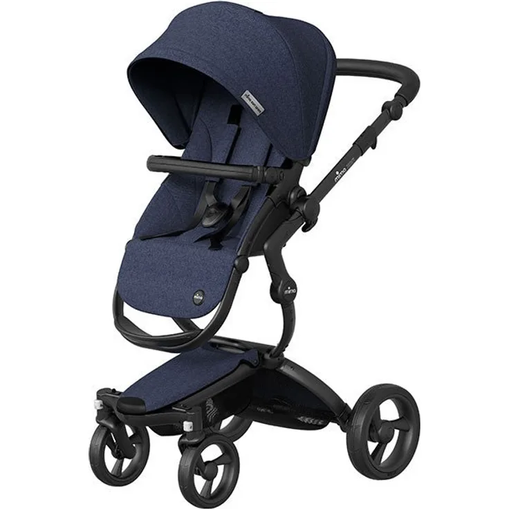 Mima Xari Sportkinderwagen 2019 Schwarz / Denim