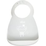 CHICCO SILIKONLÄTZCHEN GRAU