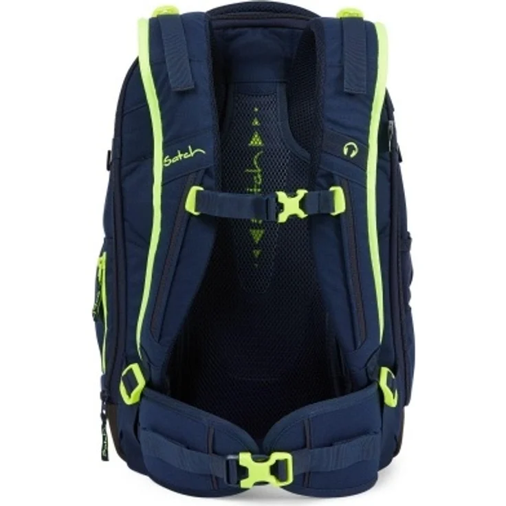 Satch Match Schulrucksack toxic yellow – Bild 4