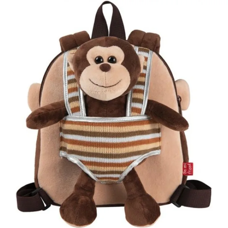 Wendbarer Rucksack Max Monkey 1,6 Liter braun