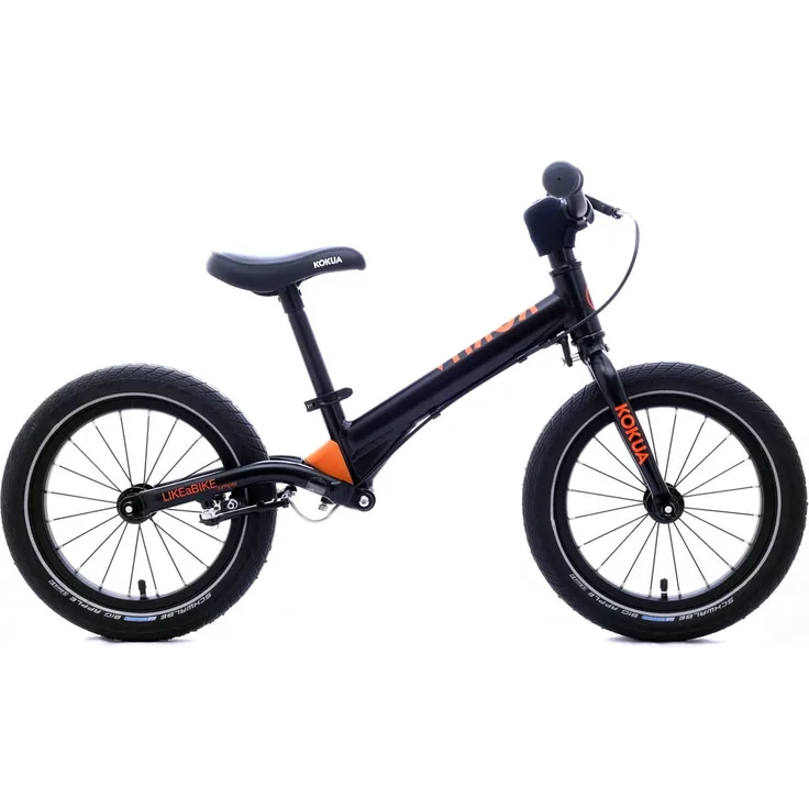 Kokua 'LIKEaBIKE Jumper 14 Zoll', ab 3 Jahren, verstellbarer Sitz, schwarz