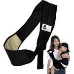 Voiakiu Hüfttrage für Kinder - Ergonomischer Babytragegurt mit Taschen,Tragbare Sling-Babytrage für Outdoor-Reisen