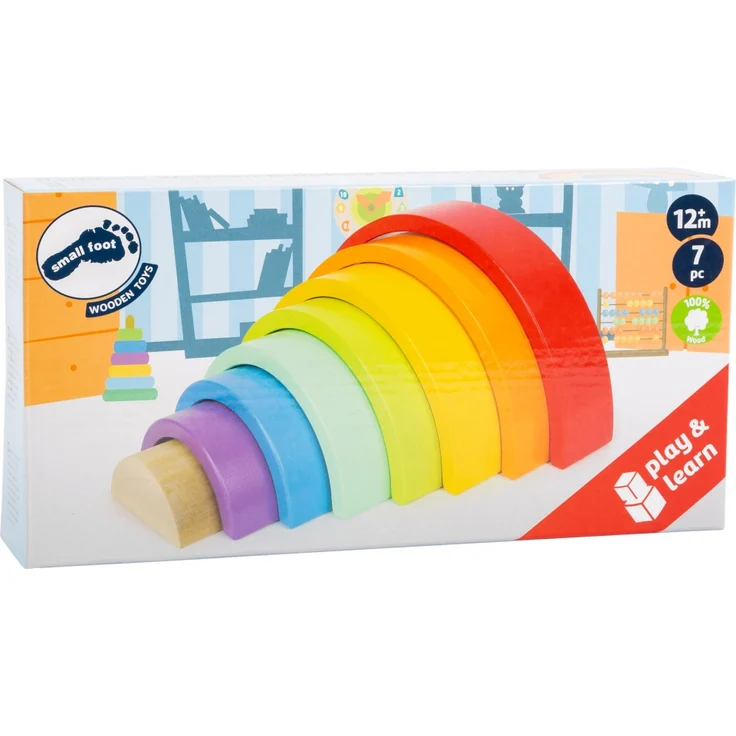 puzzle Regenboog junior Holz 8 Teile – Bild 3