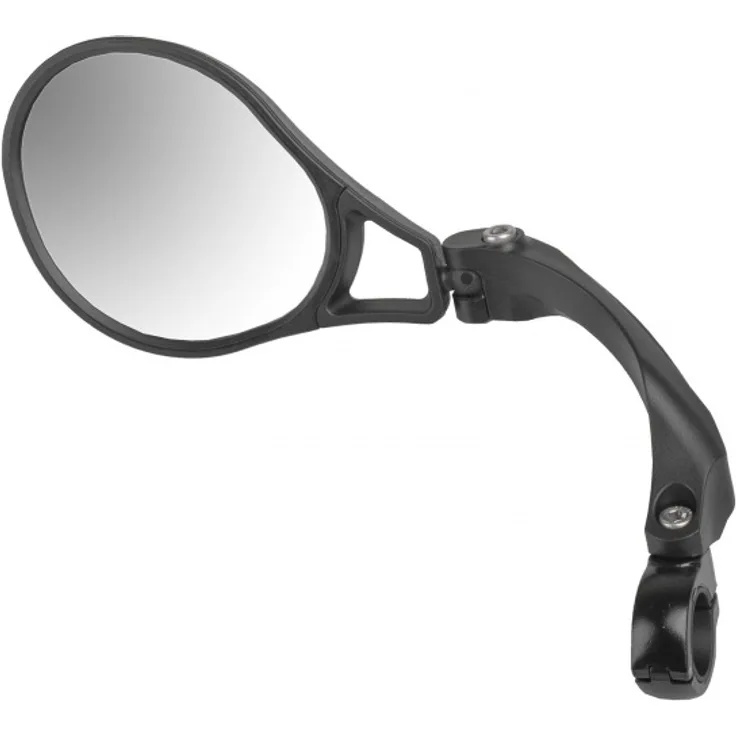 fahrradspiegel links 22,2 mm Aluminium schwarz