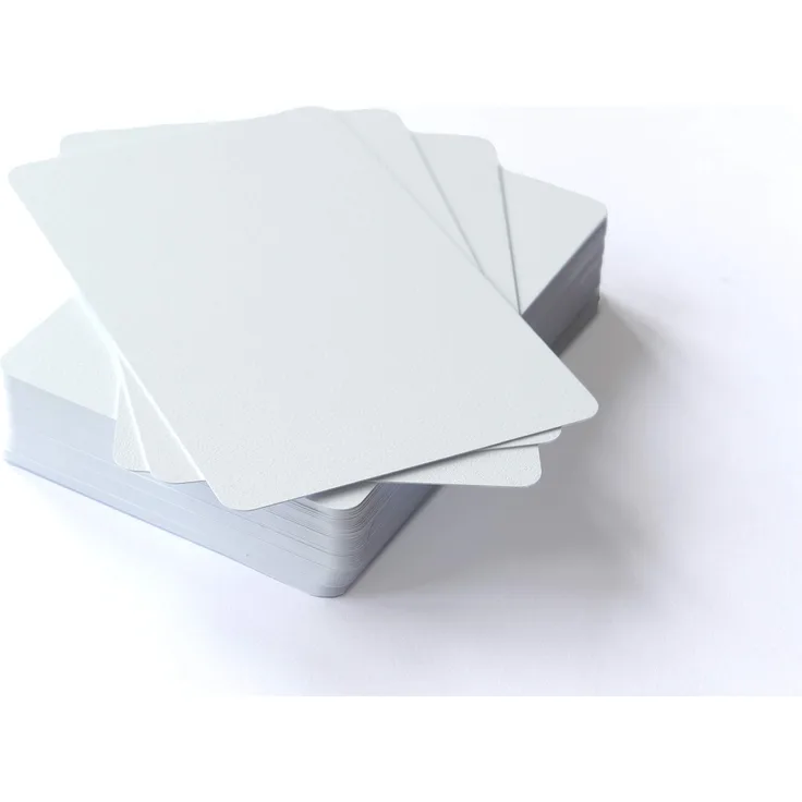 TS Spielkarten Blanko Spielkarten 100% Kunststoff (Plastik +)- unbedrucktes Kartenspiel (54 Stück) im klassischen Spielkartenformat 59x91 mm zum selber beschriften und bemalen.