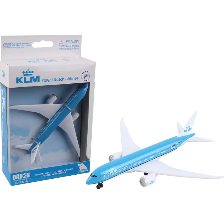 herpa 86RT-2384 – Single Airplane KLM, Boeing 787, Flugzeug Modell, Flieger, Miniaturmodelle, Kleinmodell, Sammeln, Spielen, Detailgetreu, Metall, Kunststoff, Mehrfarbig - Maßstab 1:500