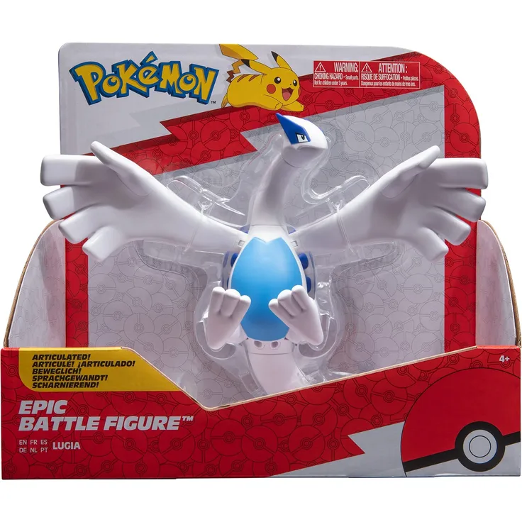 Bizak Pokemon Figur Epic Lugia, große Figur und große Details, eines der mächtigsten Pokemon (63220183)