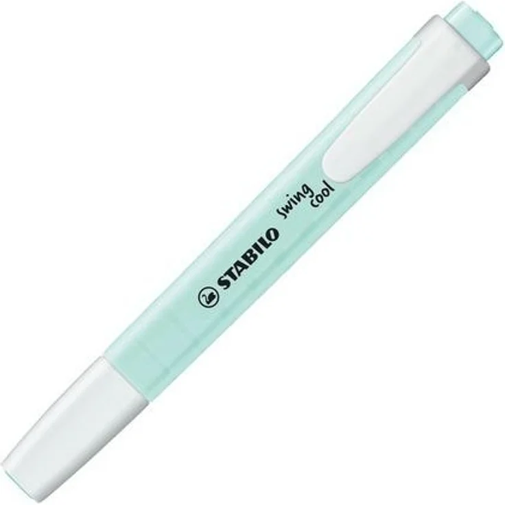 Textmarker - STABILO swing cool Pastel Edition - 4er Pack - Hauch von Minzgrün, - Preisvergleich – Bild 2
