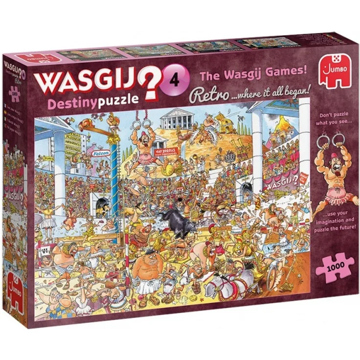 puzzle Wasgij Destiny 4 The Wasgij Games 1000 Teile
