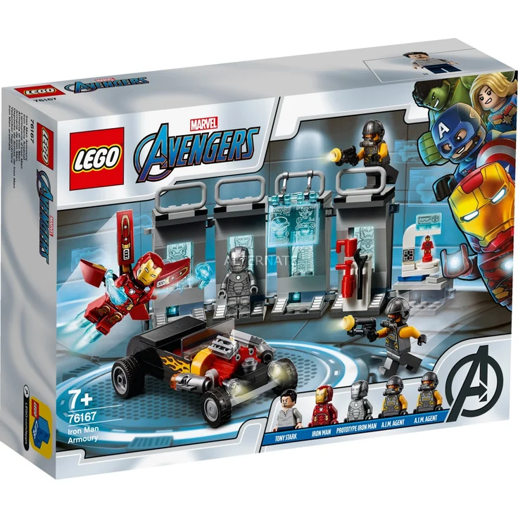 LEGO Marvel Super Heroes - Iron Mans Arsenal 76167 – Bild 2