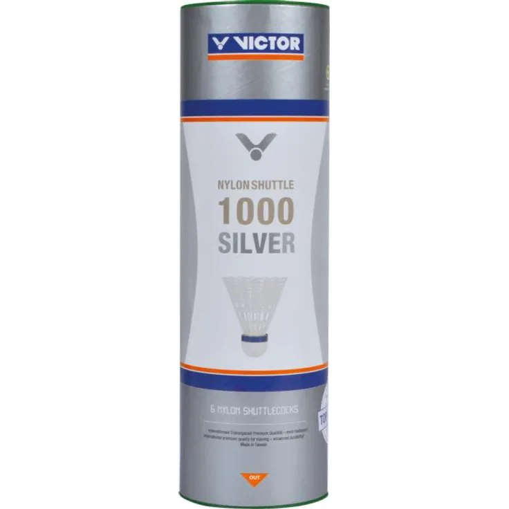 VICTOR® Badmintonball SHUTTLE 1000, Weiß, mittel