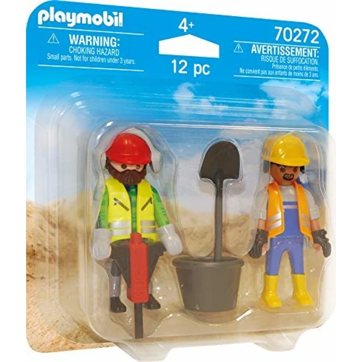 Playmobil 70272 'Zwei Bauarbeiter', 12 Teile, ab 4 Jahren – Bild 2