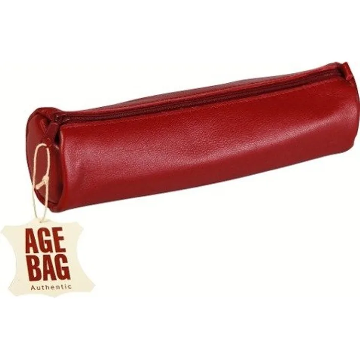 Clairefontaine 77029C Schlamperm Age Bag (rund groß, 21 x 6 cm) 1 Stück rot