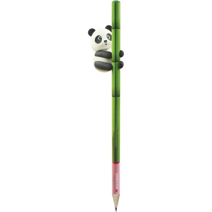 Bleistift mit Radiergummi Panda