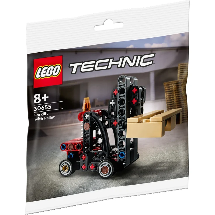 LEGO Technic 30655 'Gabelstapler mit Palette', 78 Teile, ab 8 Jahren – Bild 1