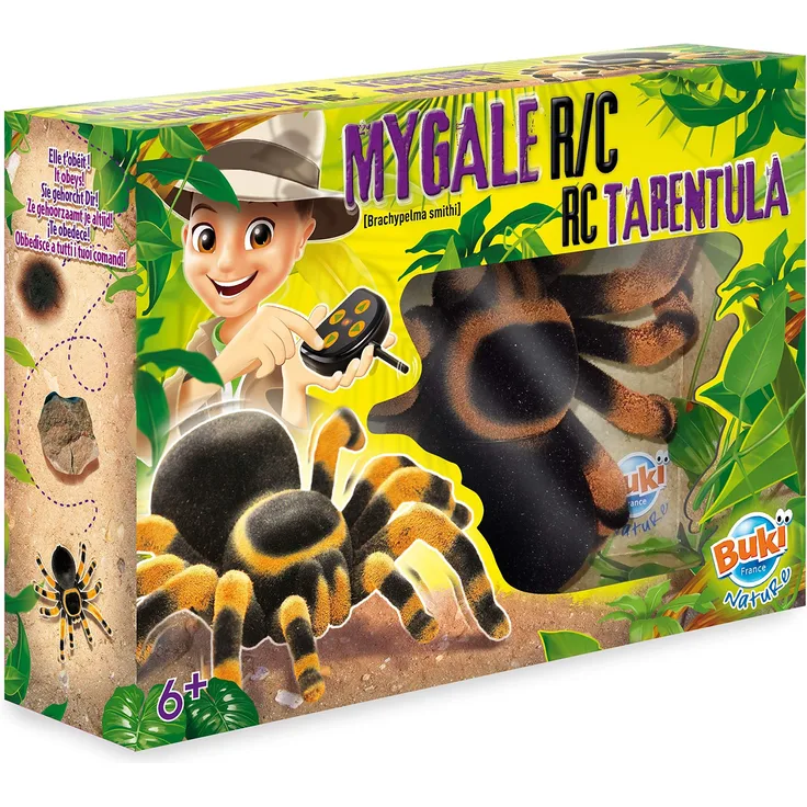 Buki France - Funkgesteuerte Tarantelfigur, mehrfarbig, 37291