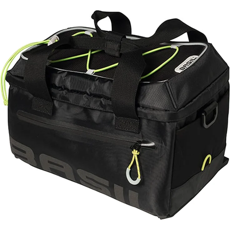 Basil Gepäckträgertasche Miles schwarz - 7 Liter. – Bild 1