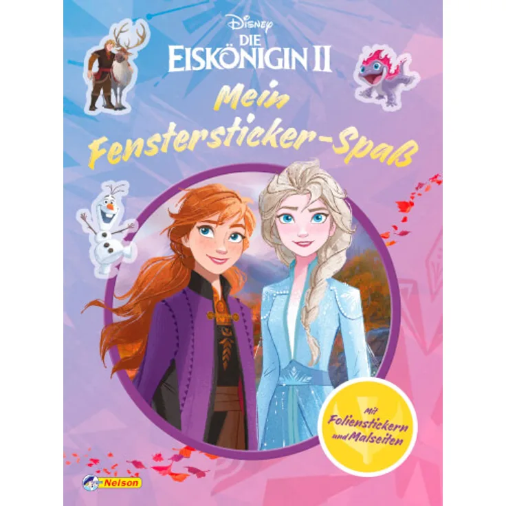 Disney Die Eiskönigin 2: Malbuch mit Fensterstickern